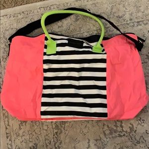 Victoria’s Secret duffle bag + underwear organizer